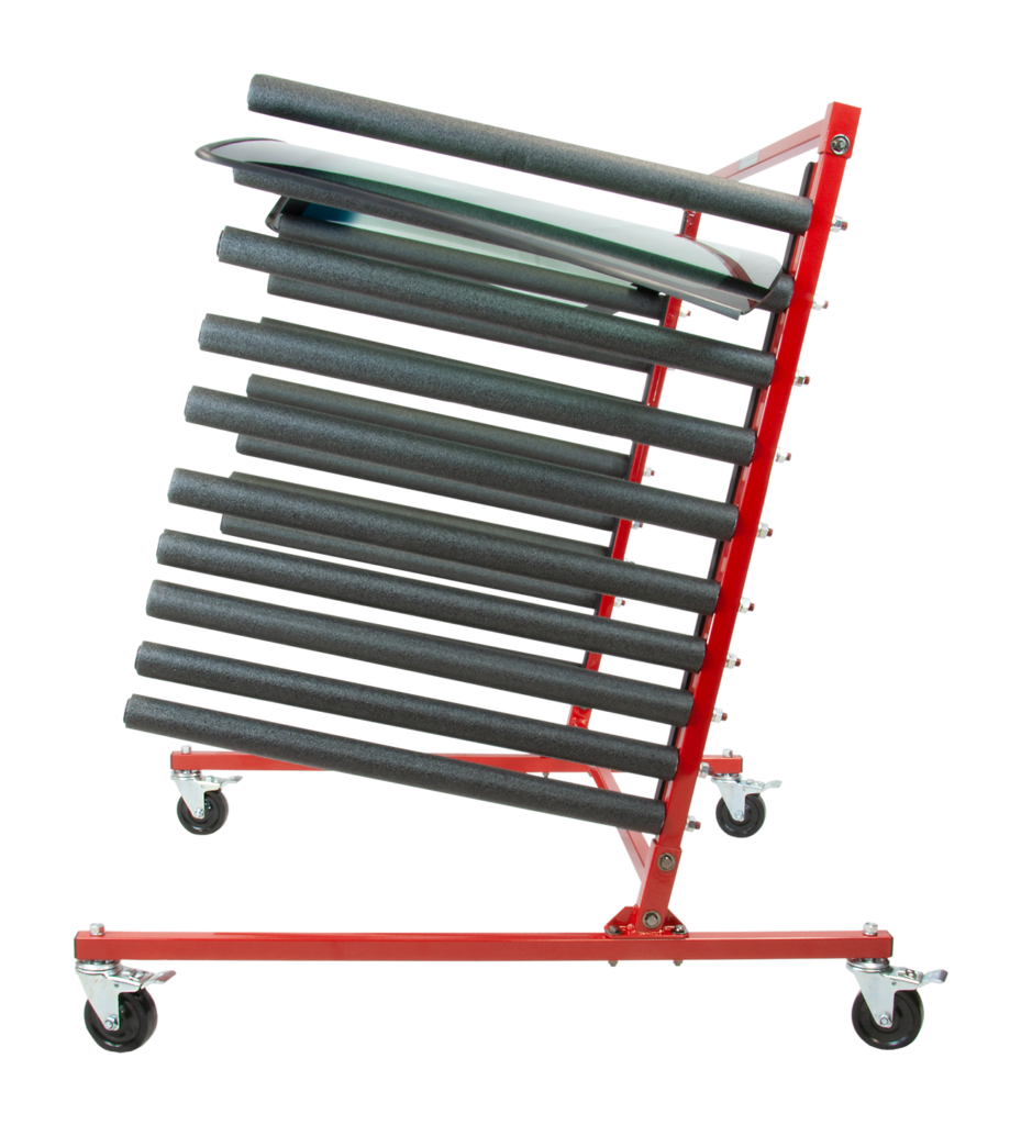 Mobile Storage Panel Tool Rack Mobile Utility Storage Rack - Innovative Shop Solutions